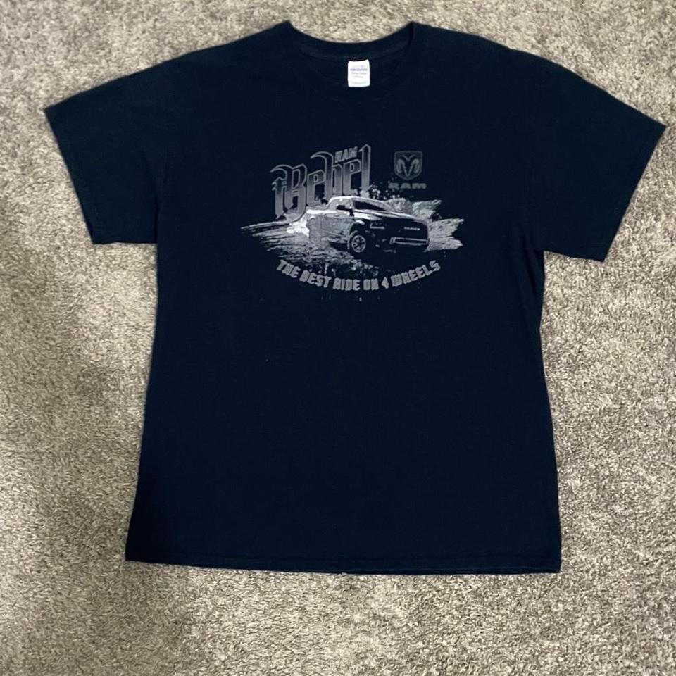 Black Dodge Ram Tee Graphictee
