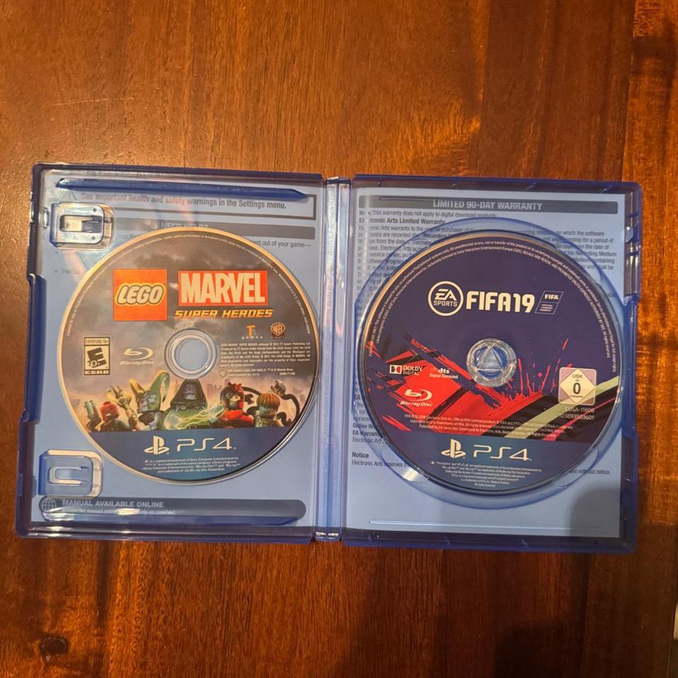 Four Ps4 Games With 2 7