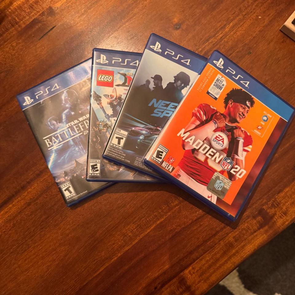 Four Ps4 Games With 2