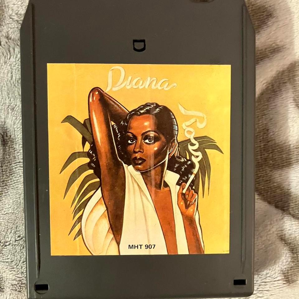 Diana Ross 8 Track Cassette