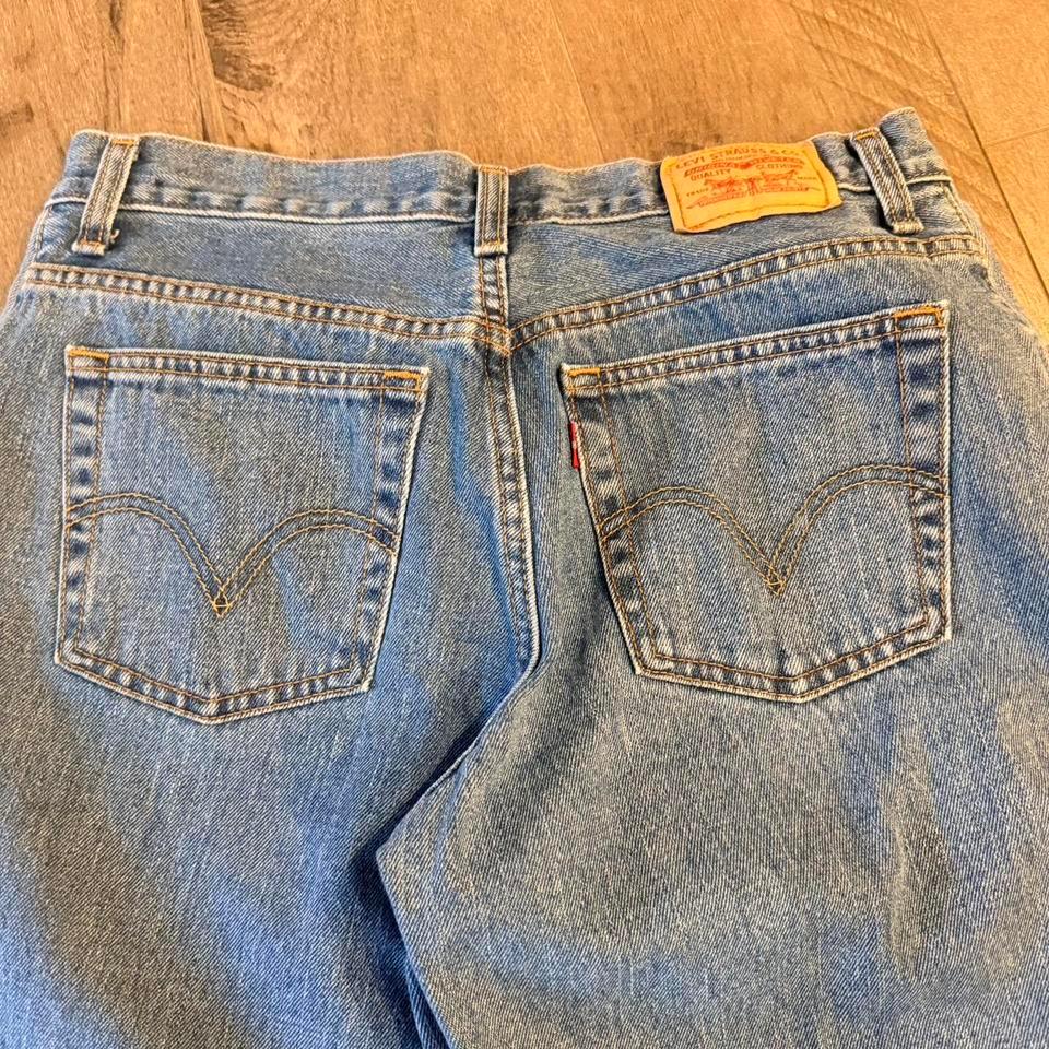 Levis Blue Relaxed Tapered Jeans 8103 5