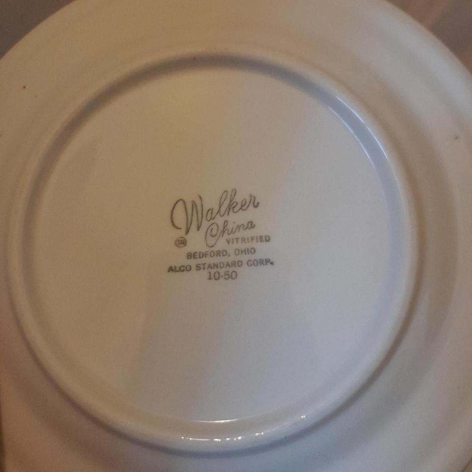 Vintage 1972 Walker China Rope Ebf4 3