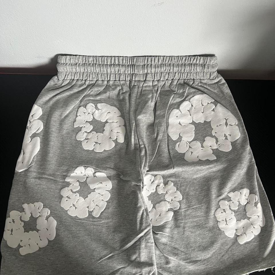 Denim Tears Grey Sweat Shorts 484f 2