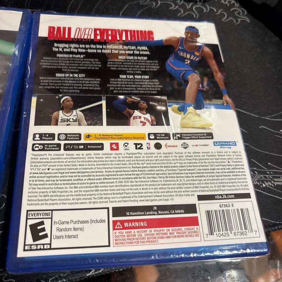 Nba 2k26 Ps5 Game Basketball 1df1 3