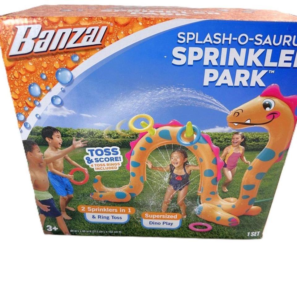 Banzai Splash O Saurus Sprinkler Park Super Sized 69f2 2