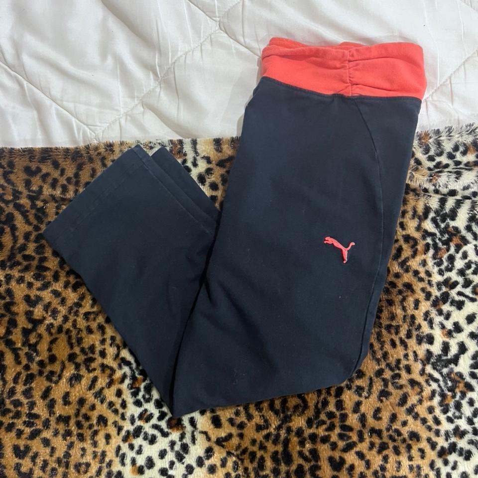 Puma Black And Orange Flare Ce45