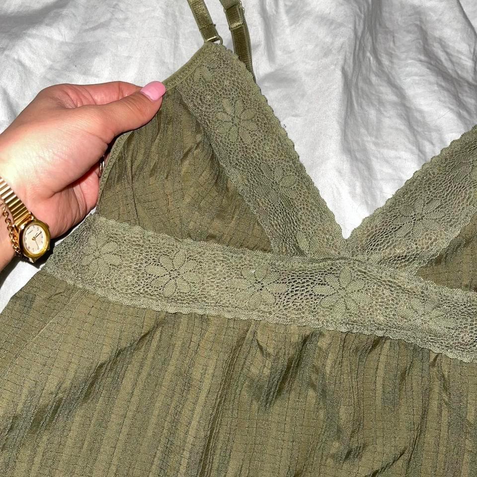 Forest Green Vintage Cute Tank Cf56