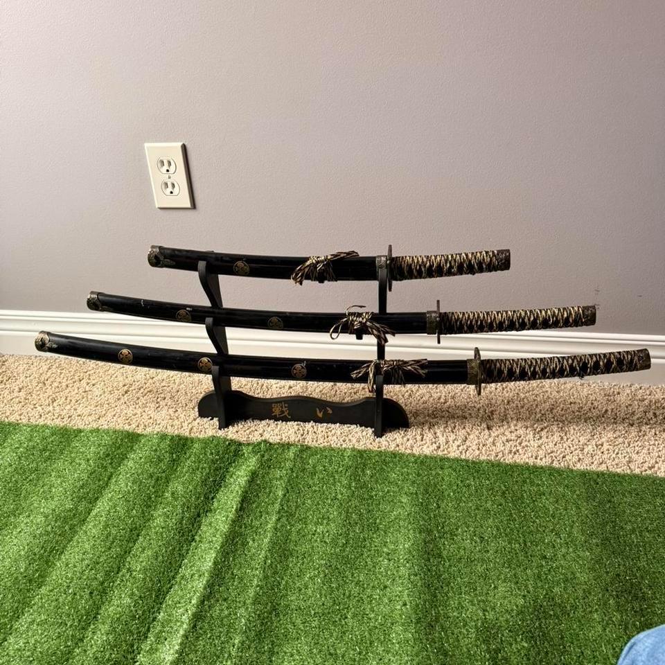 3 Black And Gold Samurai 5