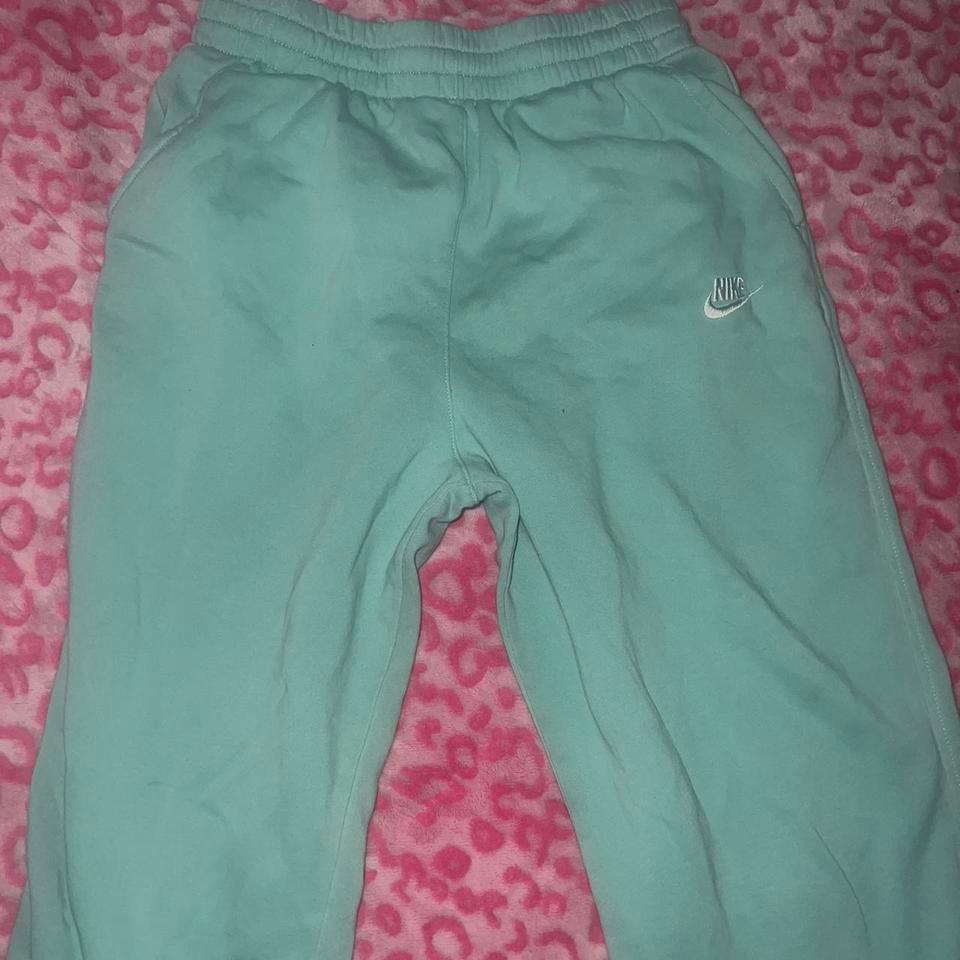 Teal Nike Sweatpants Not Cuffed Faac