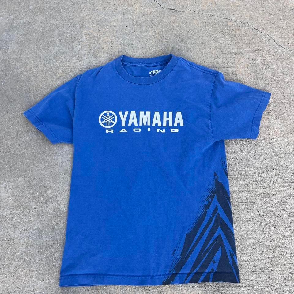 Yamaha Racing Blue T Shirt Size 4143