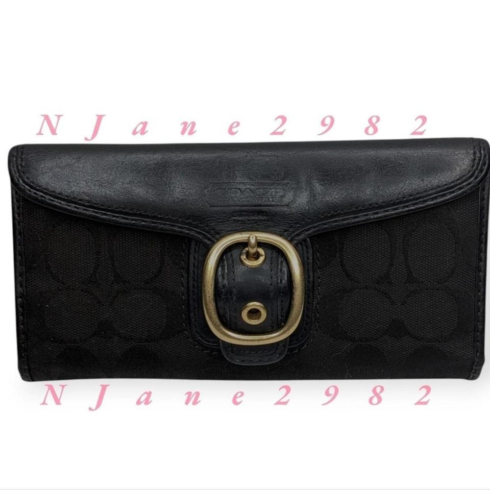 Vintage Coach Bleecker Black Signature F215