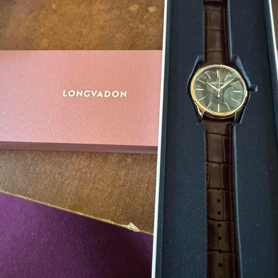 Longvadon Heritage Noir Watch With 14a9