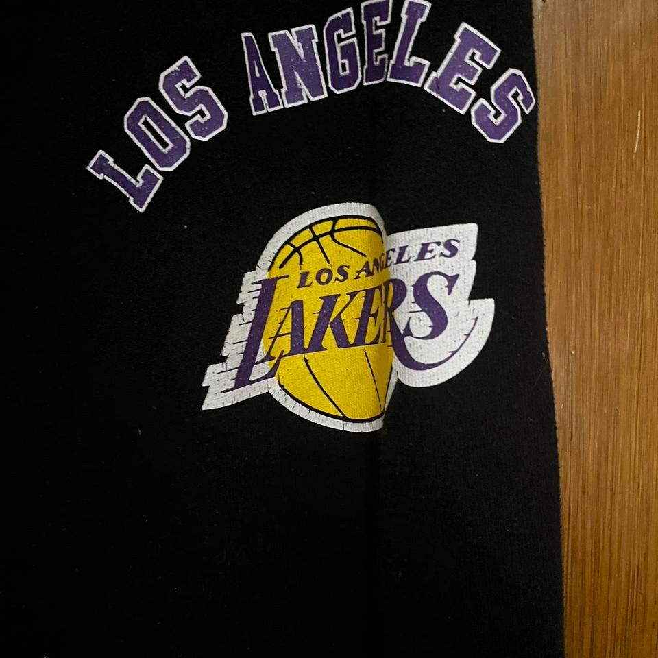 Lakers Black Sweatpants Size Xs 9836 2