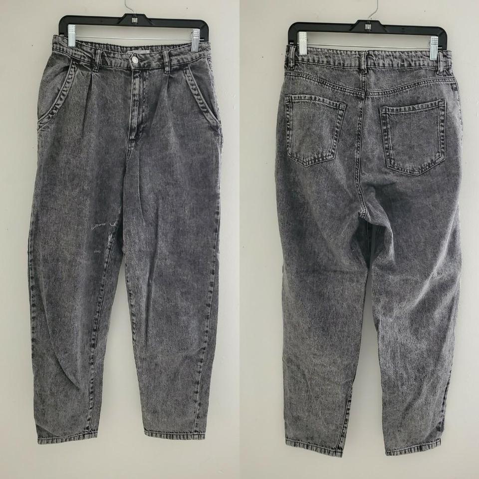 Garage Denim Gray Charcoal Acidwash E9a4