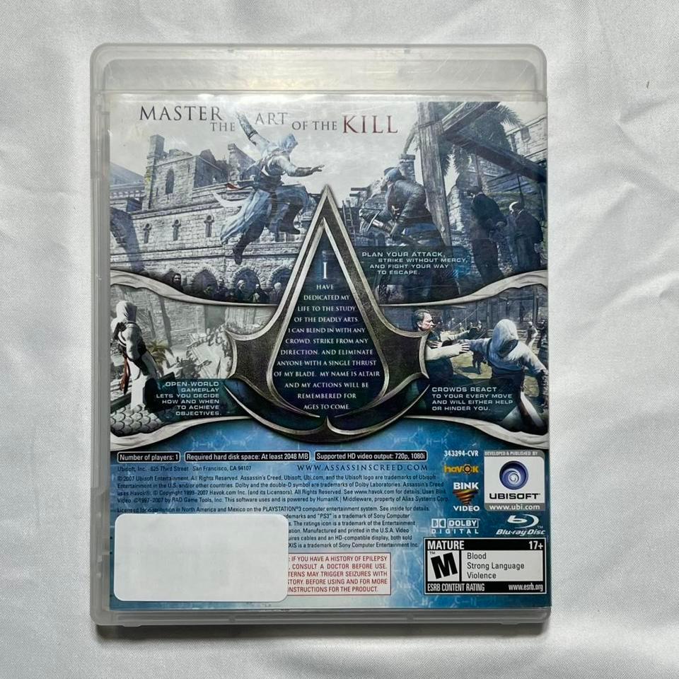 Assassins Creed Playstation 3 Assassinscreed 2