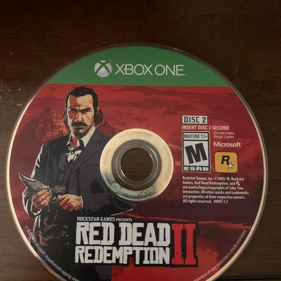 Red Dead Redemption 2 Disc E686