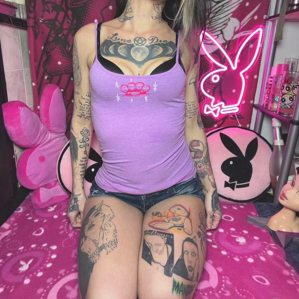 Light Purple Hot Neon Pink 84ef