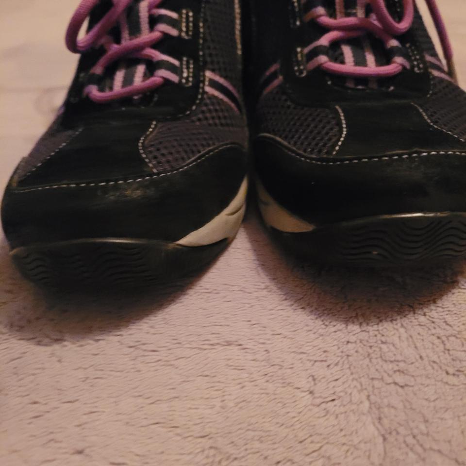 Ladies Dansko Black And Purple 4