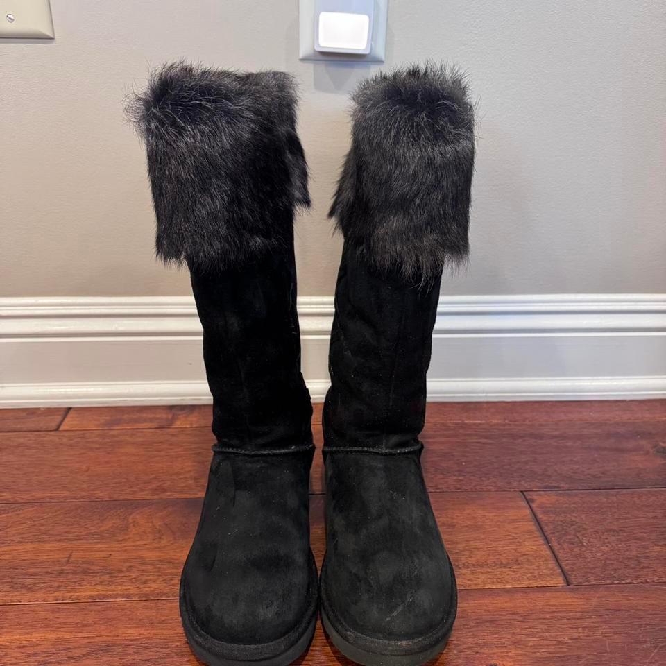 Ugg Black Suede Boots With 768a