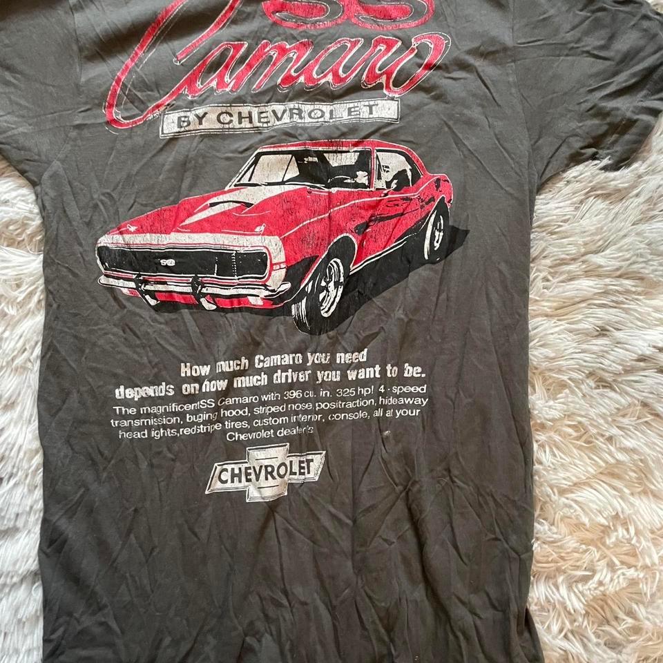 Chevrolet Ss Camaro Black T Shirt F4c9 4