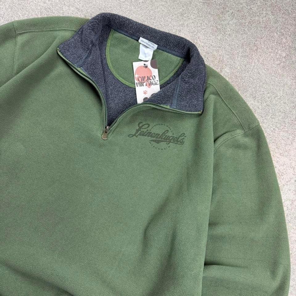 Vintage 90s Green Leinenkugels Brewing 2214 3