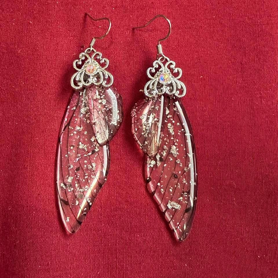 Fairy Wing Earrings Really Pretty F836