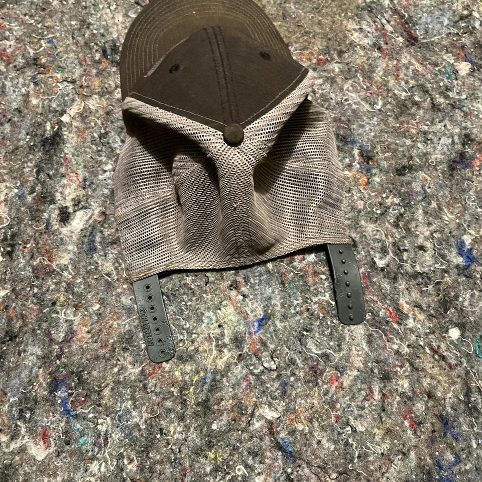 Brown And Grey Rooster Trucker 2