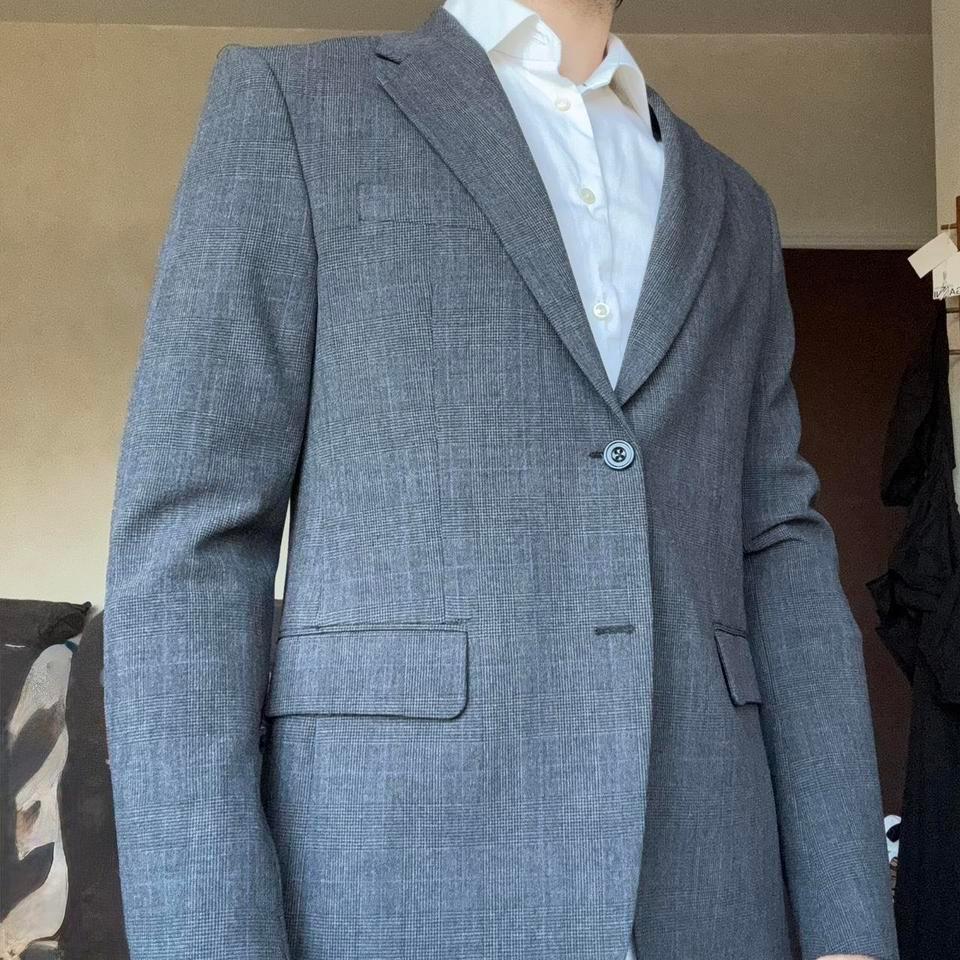 Zara Grey Blazer Size M 0cab 2