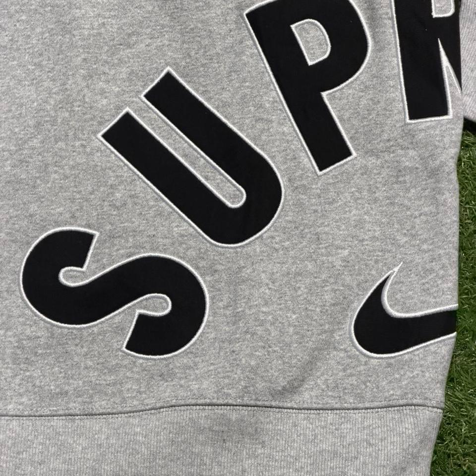 Supreme X Nike Crewneck Sweatshirt A1c0 5
