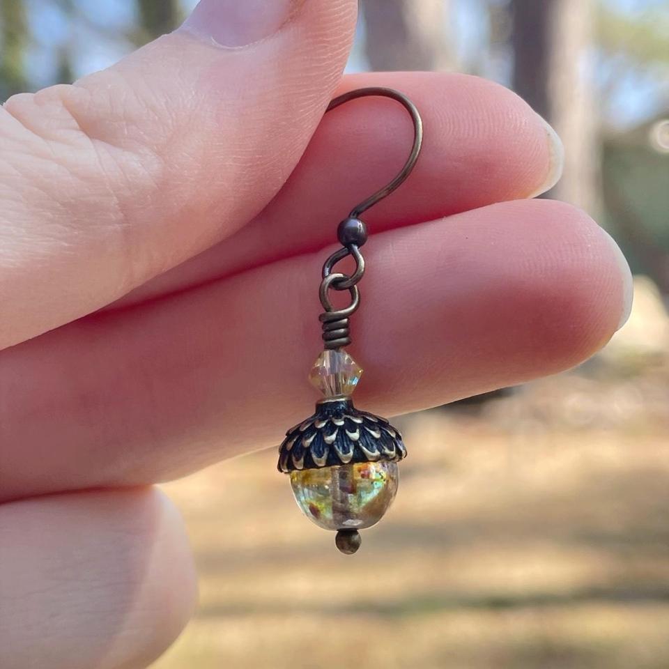 Acorn Drop Earrings 6