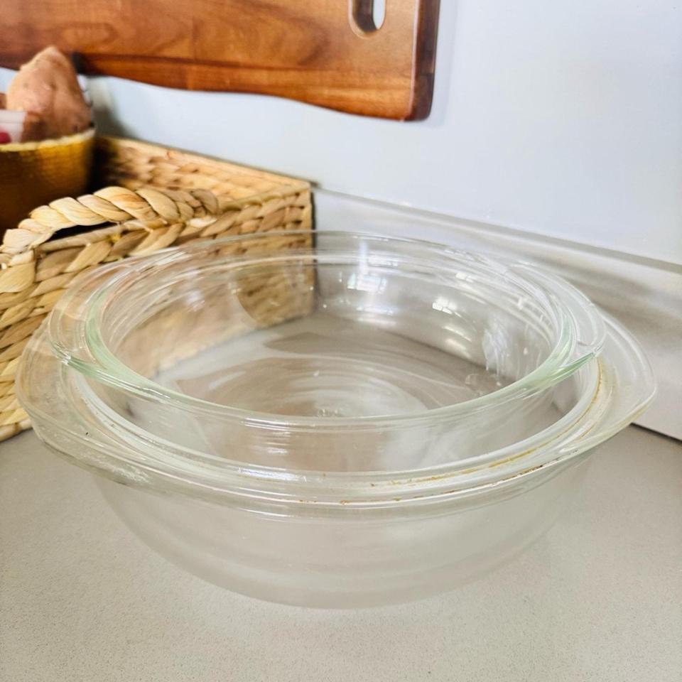 Vintage Pyrex Set Of Three A3bd 4