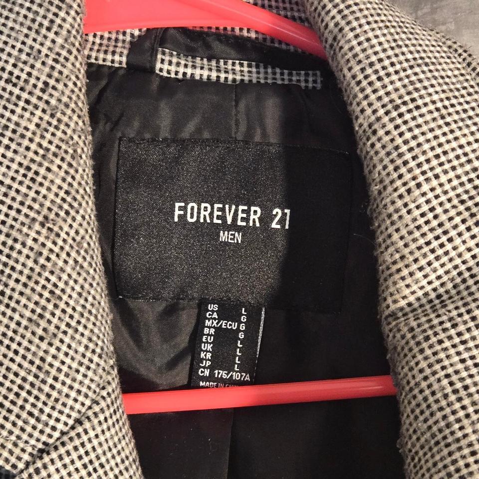 Forever 21 Grey Trench Coat 728c 3