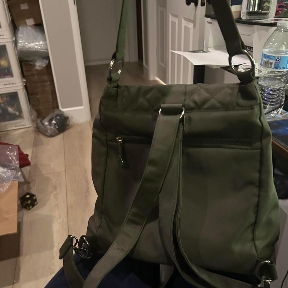 Travelon Black Backpack Daypack Anti 2