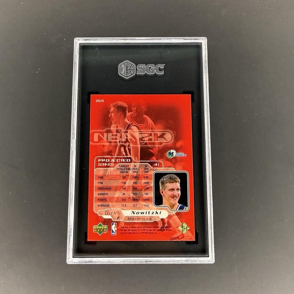 Dirk Nowitzki 1998 Sp Authentic 2698 2