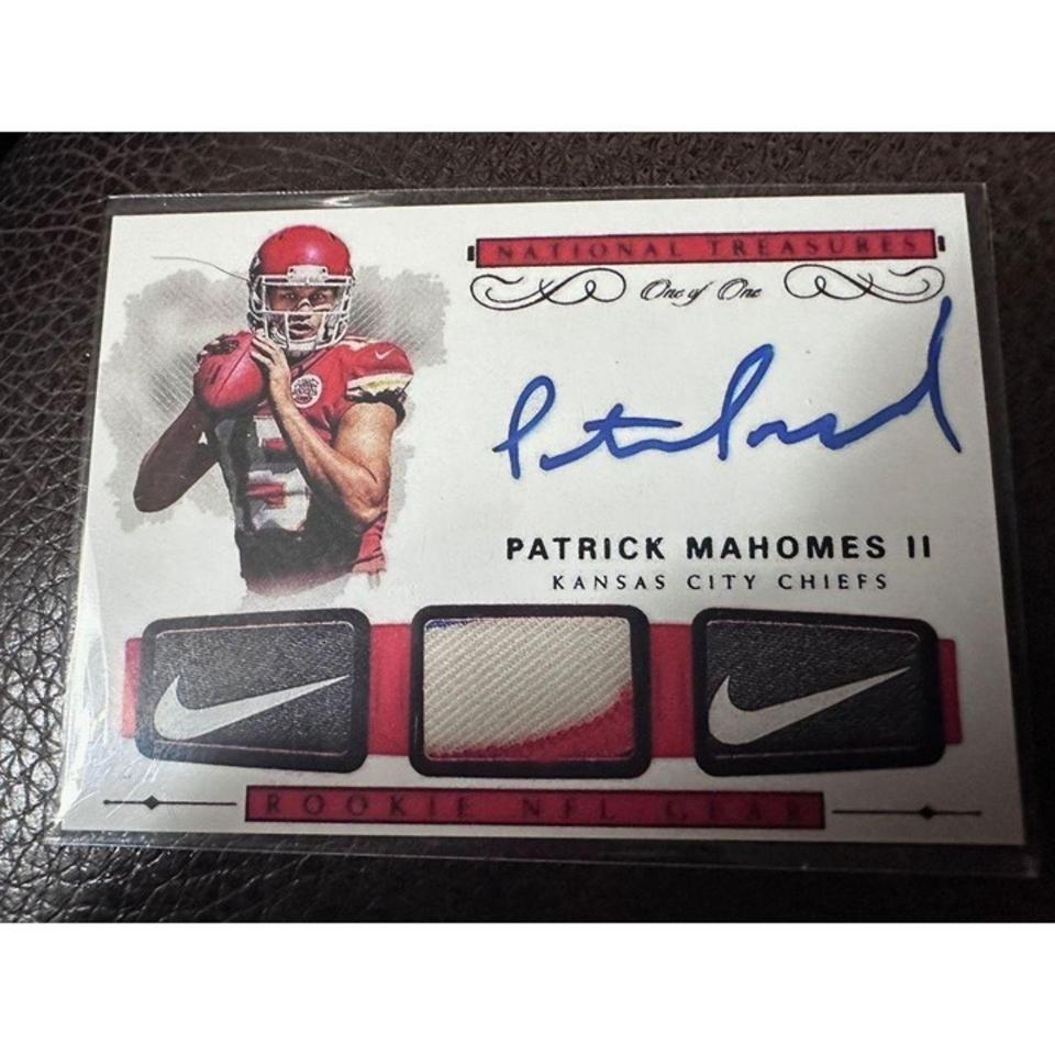 Patrick Mahomes 2017 Rp Autograph 21b5
