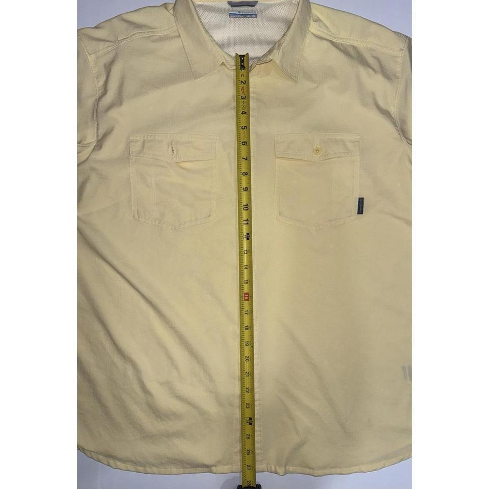 Columbia Pfg Yellow Vented Shirt 7d3c 6