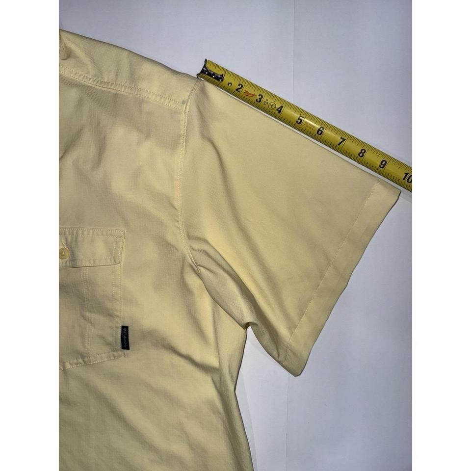 Columbia Pfg Yellow Vented Shirt 7d3c 7