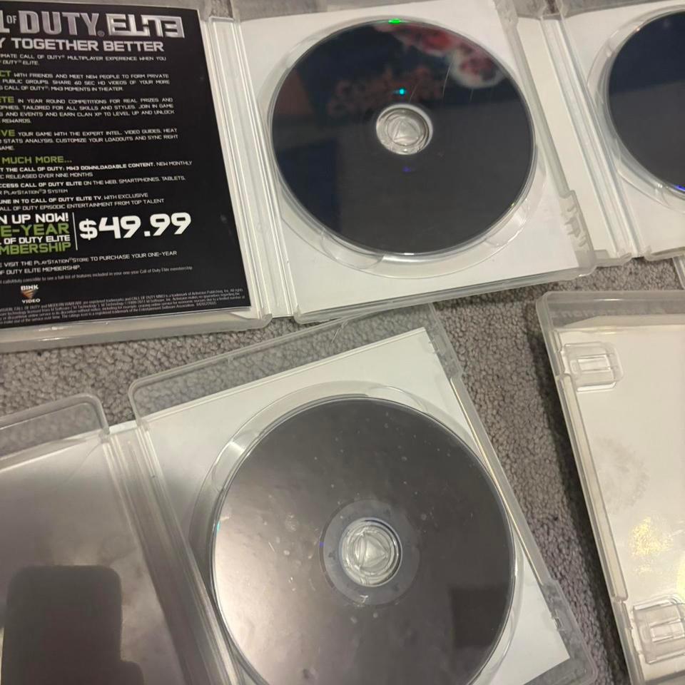 Six Ps3 Games Bundle Call 8f37 3