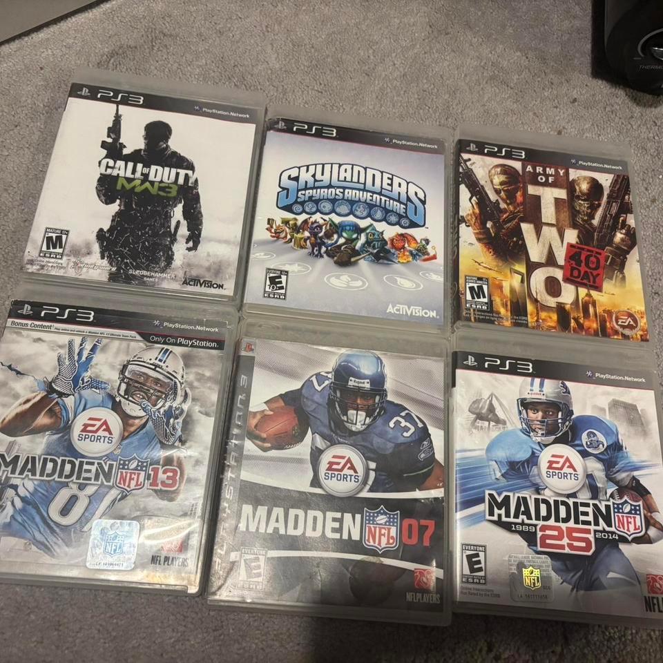 Six Ps3 Games Bundle Call 8f37