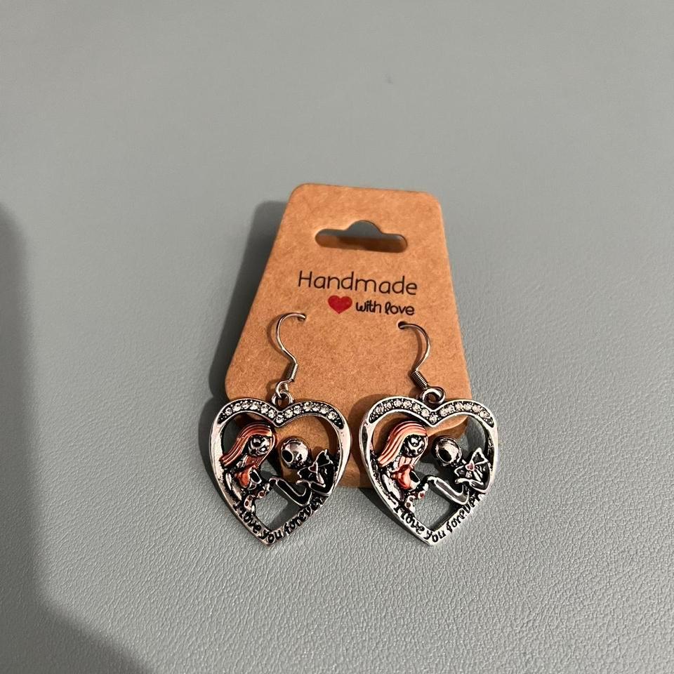 Nightmare Before Christmas Earrings Goth