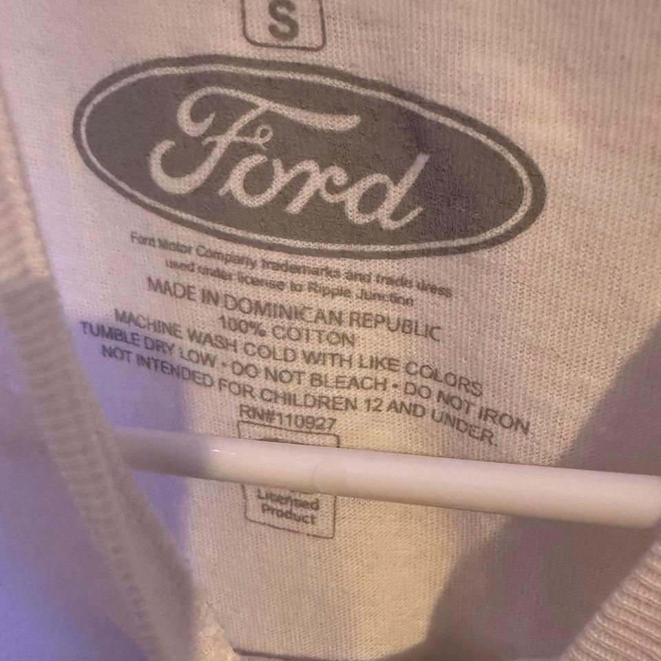 White Vintage Ford Ranger Truck 3