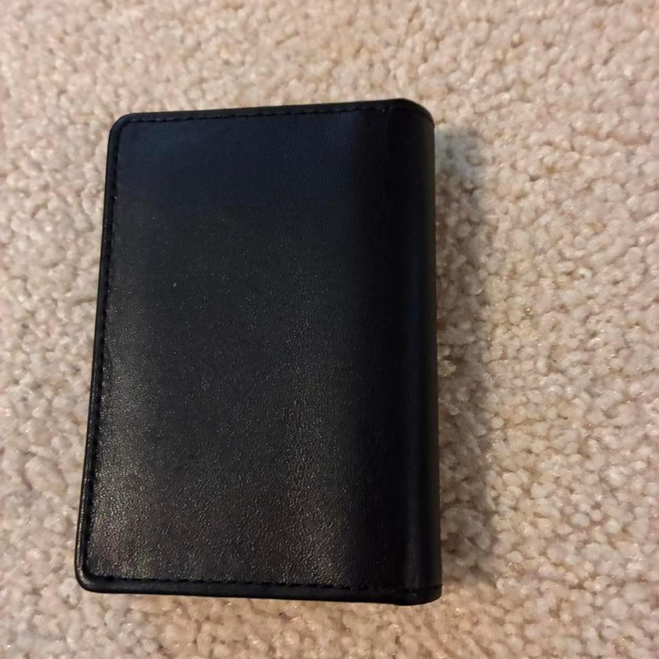 Black Leather Wallet With Rfid F7e0 2