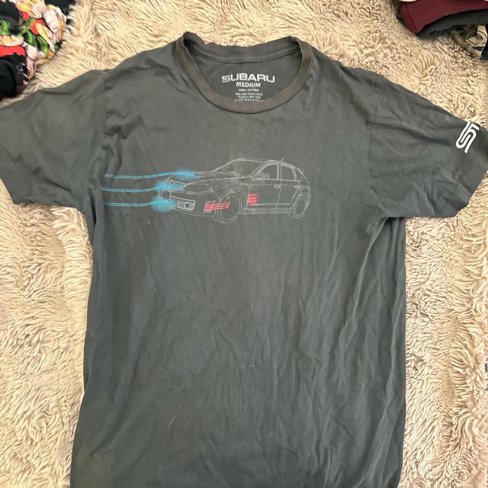 Grey Subaru Wrx Sti Racing