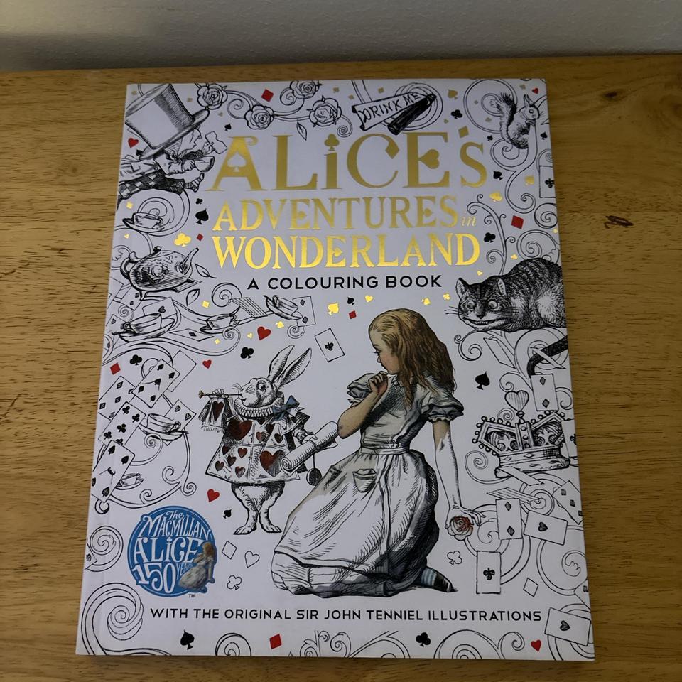 Alices Adventures In Wonderland Colouring 8e0d