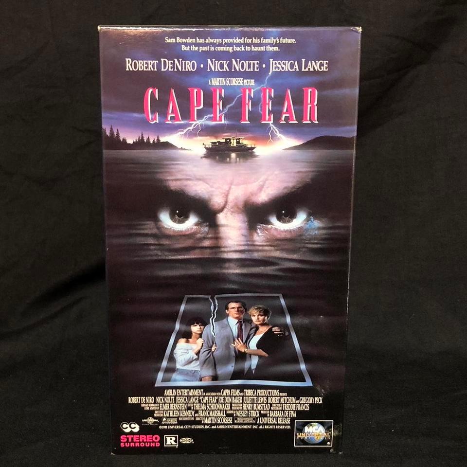 Cape Fear Vhs Tape
