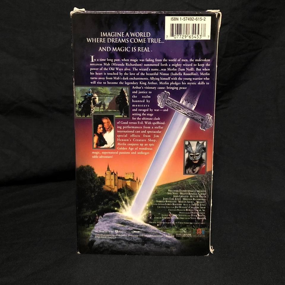 Merlin Vhs Tape From 1998 2