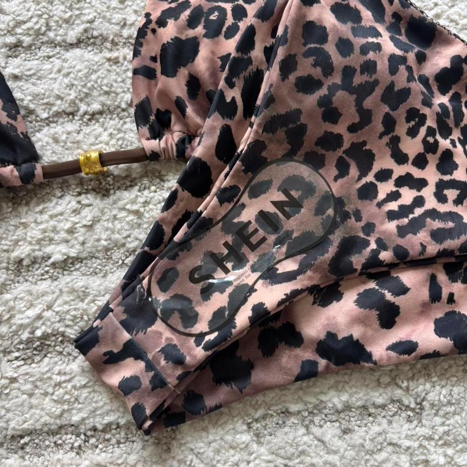 Leopard Print Bikini Set With 6505 2