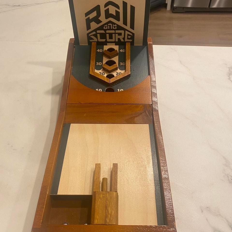 Wooden Skeet Ball Game Woodentoys 56ab 3