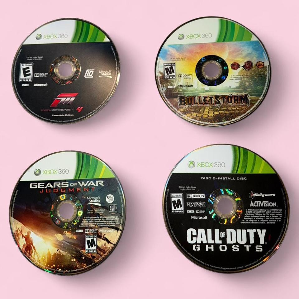 Xbox 360 Games 4 For