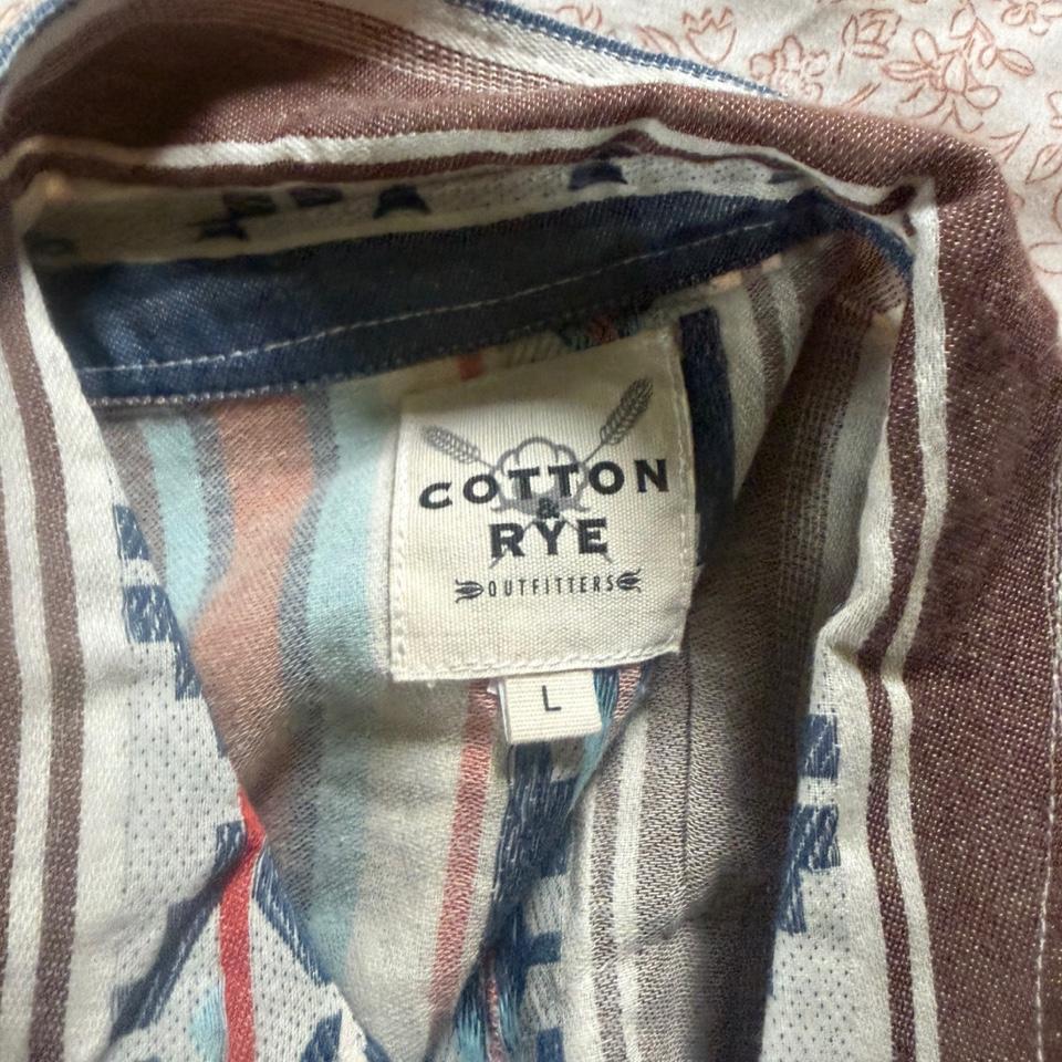 Cotton Rye Multicoloured Button Up 8825 4